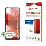 Displex Smart Glass (9H) Samsung Galaxy A12/A13/A32 5G, montavimo lipdukas, nedūžtantis, itin plonas, nematomas