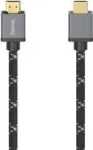 HDMI kabelis Hama 00205239 2 m HDMI A tipo (standartinis) juodas, pilkas
