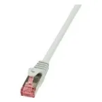 Tinklo kabelis LogiLink CQ2112S RJ-45 Cat6 20 m pilkas