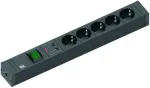 Prailginimo lizdas Bachmann 420.0022 2 m 5 AC lizdų juodas
