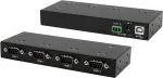 Exsys EX-13074HM USB 2.0 keitiklis, USB-B į 4x RS-232, FTDI
