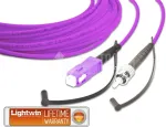 Lightwin auk&scaron;tos kokybės simplex LWL &scaron;uolis, MM OM4, SC - ST, LSP-50 SC-ST 2.0 OM4