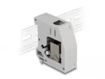 DeLOCK DIN rail adapteris RJ45 lizdas į RJ45 lizdą Cat.6A Pilka