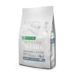 Sausas &scaron;unų ėdalas Nature&rsquo;s Protection Superior Care White Dogs Grain Free Adult Small Fish 1,5 kg