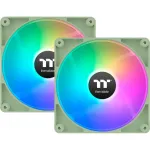 Thermaltake CT140 Reverse ARGB Sync Matcha Green 140 mm korpuso ventiliatoriai, 2 vnt. (CL-F201-PL14MG-A)