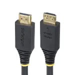 StarTech.com 2m auk&scaron;tos spartos HDMI laidas su fiksuojančiomis jungtimis, 4K 60Hz/1440p 144Hz, HDR10/HDCP 2.2/ARC, 18Gbps, UHD HDMI laidas televizoriui/monitoriui/ekranui, TPE apvalkalas
