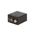 LogiLink CA0101 Toslink / RCA / Jack garso adapteris juodas