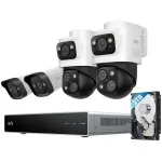 EUFY NVR apsaugos sistema S4 Bullet-PTZ+ Bullet kamera (E8E00323)