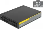 Tinklo jungiklis DeLOCK 87781 2.5G Ethernet juodas