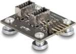 DeLOCK 67176 Vidinė USB Type-E adapterio plok&scaron;tė, 9 kontaktų ki&scaron;tukas, juoda