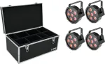 EUROLITE LED SLS-6 TCL Spot rinkinys (4 vnt.) su dėže TDV-1