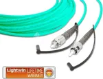 Lightwin auk&scaron;tos kokybės simplex LWL jungiamasis laidas, MM OM3, FC - ST (LSP-50 FC-ST 2.0 OM3)