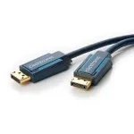 ClickTronic - DisplayPort kabelis - DisplayPort (M) prie DisplayPort (M) - 15 m
