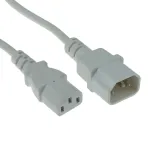 ACT Powercord C13 - C14 baltas 1,8 m