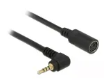 Navilock 62881 adapteris kabeliui, 2,5 mm 4 kontaktų &ndash; MD6, juodas
