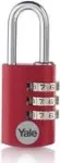 YALE YE3CB/20/121/1/CO Kombinuotas spyna 20 mm Raudona