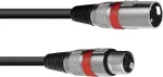 XLR kabelis Omnitronic 3022045R &mdash; 1 x XLR patinas į 1 x XLR patelė, 1,5 m