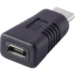 USB 2.0 adapteris Renkforce 29212C85 &ndash; 1x USB-C į USB-A / 1x Micro-B prievadas
