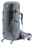 Kuprinė DEUTER Aircontact Core 65+10 SL &ndash; 65+10 L, SL prigludimas, grafito-juoda