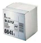 Leitz 66411000 lipnus etiketės lapas Skaidrus