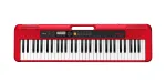 Casio CT-S200 MIDI klaviatūra 61 klavi&scaron;as USB raudona