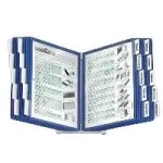 Durable VARIO Display Panel System DIN A4 Blue with 20 Panels
