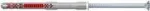 Fischer DuoXpand 10x140 T Universal Expansion Plug (50 Pieces) - Nylon, 10mm Diameter, 4-Way Expansion