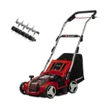 Einhell GE-SA 36/35 Li-Solo Power X-Change belaidis skarifikatorius ir aeratorius, 36 V, 350 mm darbinis plotis, be akumuliatoriaus ir įkroviklio, su greito atlaisvinimo spaustukais ir pjovimo auk&scaron;čio reguliavimu (3420685)