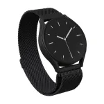 BURGA Metal Mesh Band Universal Watch Band 20 mm Black