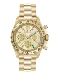 Philipp Plein moteri&scaron;kas laikrodis PWSBA0223 kvarcinis analoginis 38mm rožinio aukso spalvos nerūdijantis plienas