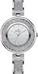 BELLEVUE Women's E67 Quartz Analog Watch 33mm Stainless Steel Mesh Silver