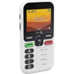 I&scaron;manusis telefonas Doro Leva X10 2,4 colio 1150 mAh grafitas