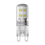 OSRAM LED PIN G9 P 1,9W 827 Clear G9 LED lempa su ki&scaron;tukiniu pagrindu