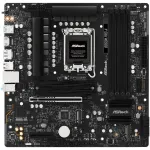 Motininė plok&scaron;tė ASRock B860M Pro-A micro ATX &mdash; Intel B860, LGA 1851, DDR5, 4 DIMM, iki 256 GB, 2,5Gb Ethernet