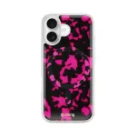 Crong Deluxe MAG Cover - Galinis dangtelis, skirtas Apple iPhone 17, MagSafe, Pink Tortoise