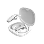 Dudao U17Z &bdquo;Bluetooth 5.3&ldquo; ausinės su atvira ausimi ir kabliuku &ndash; balta