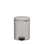 Brabantia NewIcon pedalinis &scaron;iuk&scaron;lių krep&scaron;elis 5.0 L Soft Grey (25 22 04)