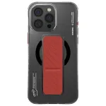 Skinarma Axon Dėklas, skirtas iPhone 16 Pro Max 6,9 colio, magnetinis įkrovimas + rankenos stovas, juodas