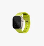 UNIQ Stride Apple Watch Series 1/2/3/4/5/6/7/8/9/SE/SE2/SE3/Ultra/Ultra 2/Ultra 3 42/44/45/49mm FKM Rubber Strap Lime Green