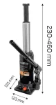 NEO TOOLS Post Jack 10 Ton stovas