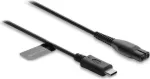 Delock USB Type-C įkrovimo laidas 4,3 V elektriniams skustuvams, suderinamas su Philips OneBlade 360 Face + Body &ndash; atsarginis skustuvo įkrovimo laidas 1 m