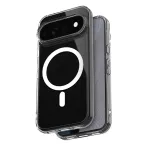CRONG Hybrid Clear Magnetic MagSafe dėklas, skirtas Google Pixel 11 Pro XL - permatomas