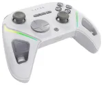 AJAZZ GP100-W tri-režimo belaidis RGB žaidimų pultas, skirtas Switch, PC, iOS ir Android &ndash; baltas