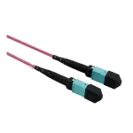 VALUE MPO magistralinis kabelis 50/125 &micro;m OM4, MPO/MPO, A tipo, violetinis, 15 m