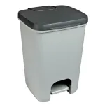 Curver Pedal Bucket Essentials 20L pilkas/tamsiai pilkas