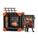 Schleich BattleCave Lava Hyena 42674 &ndash; veiksmo/nuotykių žaidimų rinkinys su lavos hiena