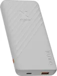 Xtorm Go2 serijos Power Bank 10000 mAh 20W USB-C PD ir USB-A QC 3.0 Ice White XG2E107