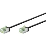 Goobay Ultraflexible Cat 8.1 Slim U/FTP komutacinis kabelis, itin trumpi ki&scaron;tukai, 5 m, juodas (74356)