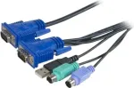 EXERTIS CONNECT KVM kombinuotas kabelis USB, PS/2, 5,0 m (066305)