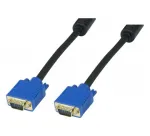 EXERTIS CONNECT S-VGA Premium monitoriaus kabelis, 9 pin prijungtas, 15-pin HD D-Sub male/male, 5,0 m 138721